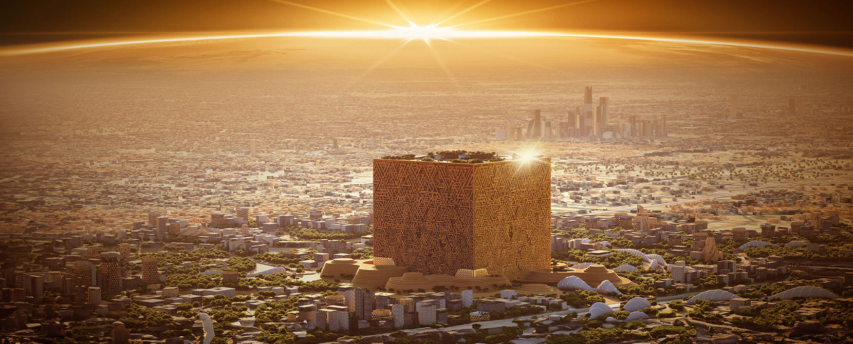AtkinsRéalis is aiding in the design of The Mukaab, a massive, 400-meter cubed building